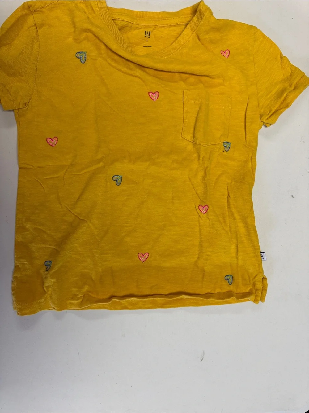 GAP mustard yellow